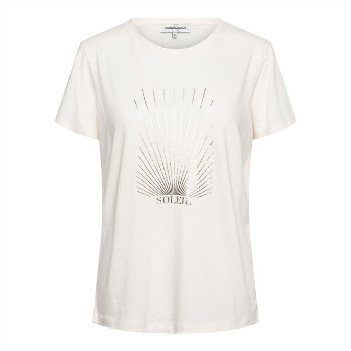 Andco Woman T-shirt Soleil Beige